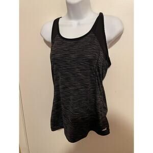 Women’s Avia Twist Back Black Tank Top XS Workout Exercise Activewear